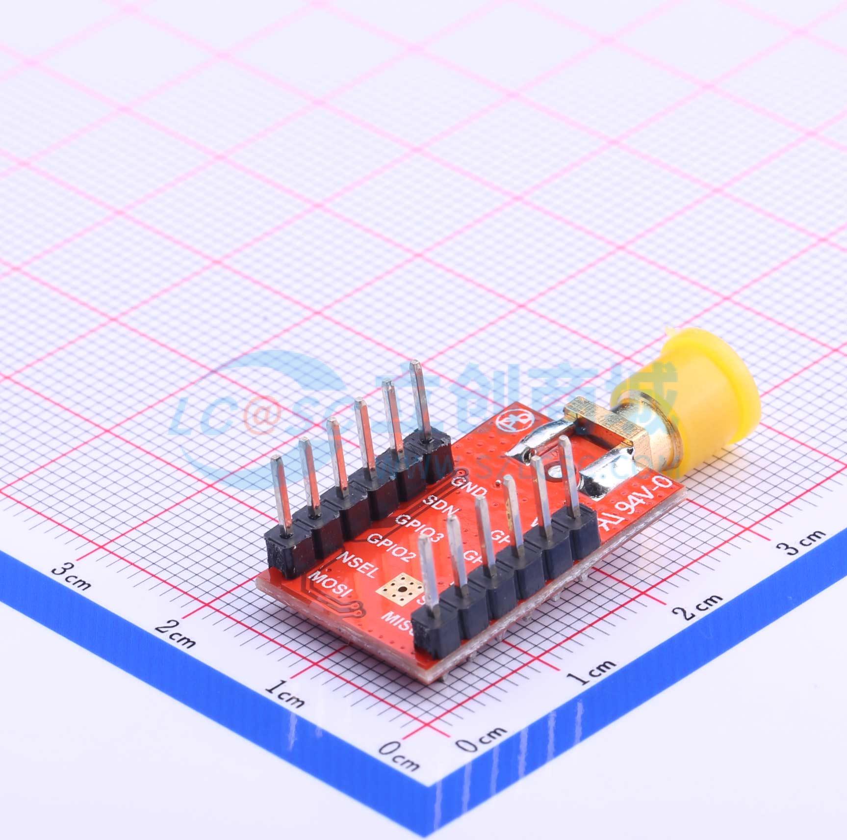 Rf 433Mhz Module - 2 pièces d'émetteur-récepteur AS11-D433 433MHz 20dBm,