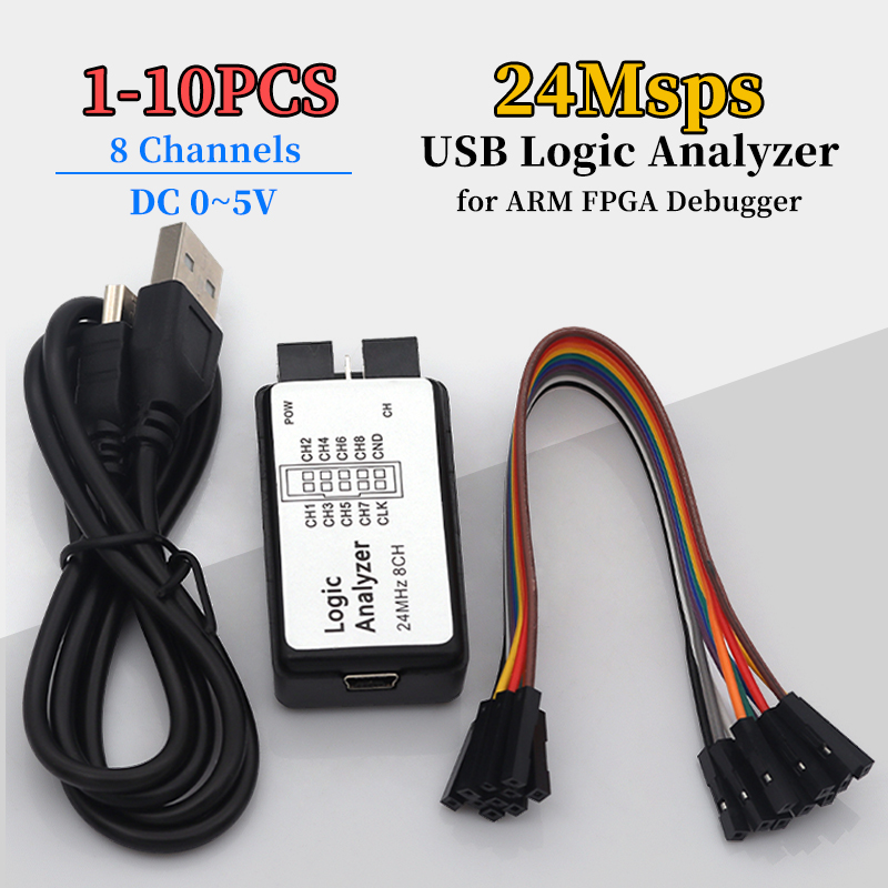 Logic Analyzer Usb - Analyseur logique USB pour microcontrôleur, débogueur