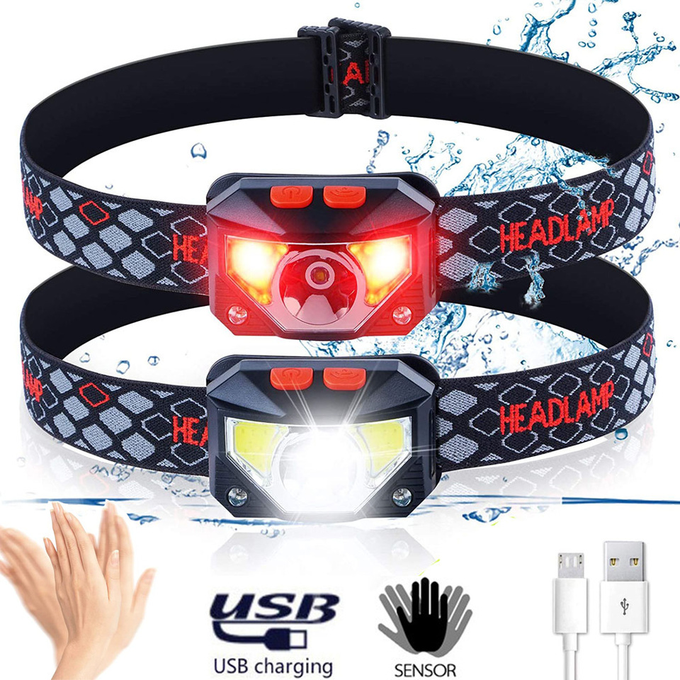 Ldr Light Sensor - Lampe frontale LED à 8 modes