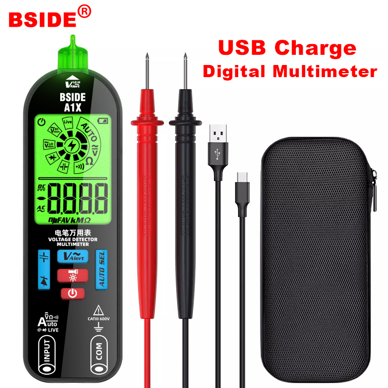 Logic Analyzer Usb - Multimètre numérique intelligent BSIDE A1X avec