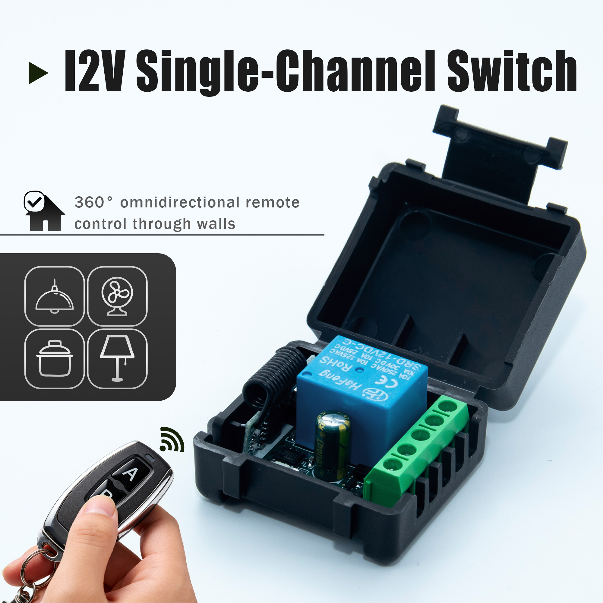 Module de relais RF 1 canal 12 - Rf 433Mhz Module avis et prix