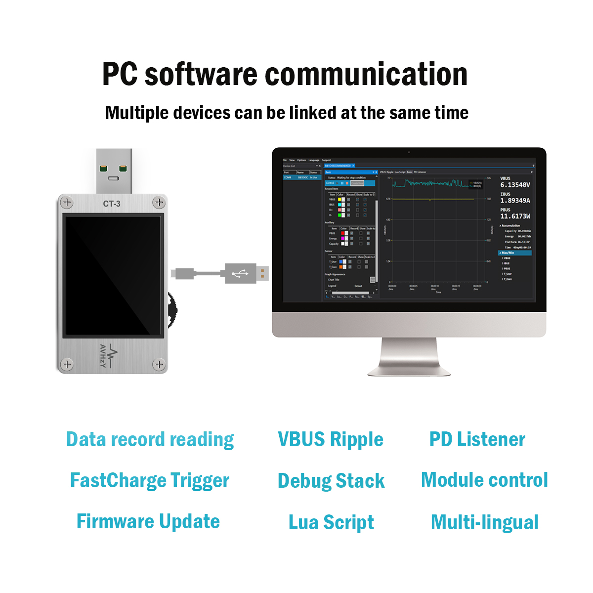 Testeur de compteur de puissan - Logic Analyzer Usb avis et prix