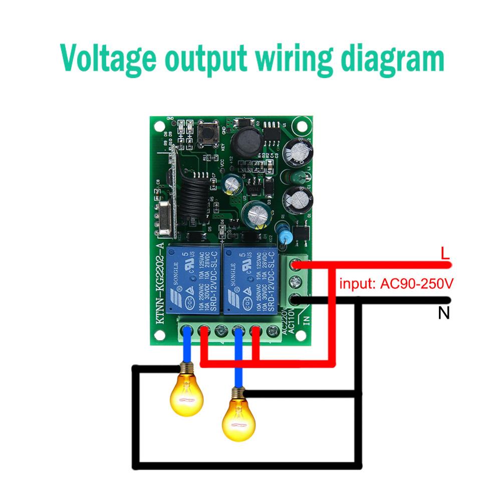 Interrupteur télécommande sans - Rf 433Mhz Module avis et prix