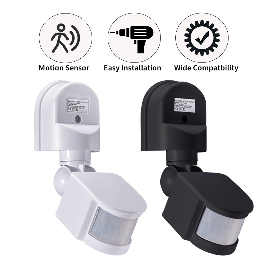 Capteur de mouvement PIR 220V  - Ldr Light Sensor avis et prix