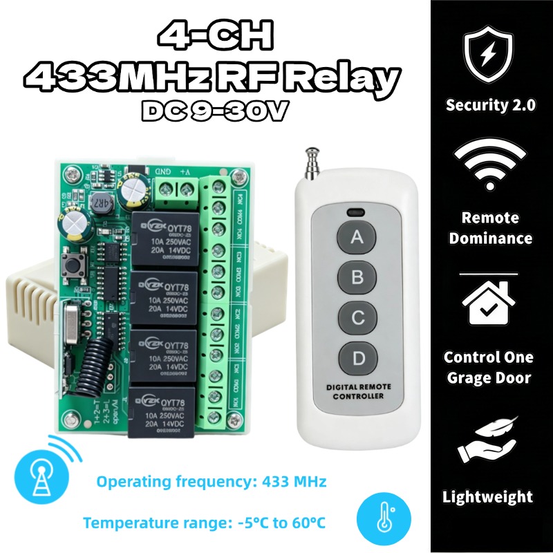 Module récepteur de relais uni - Rf 433Mhz Module avis et prix