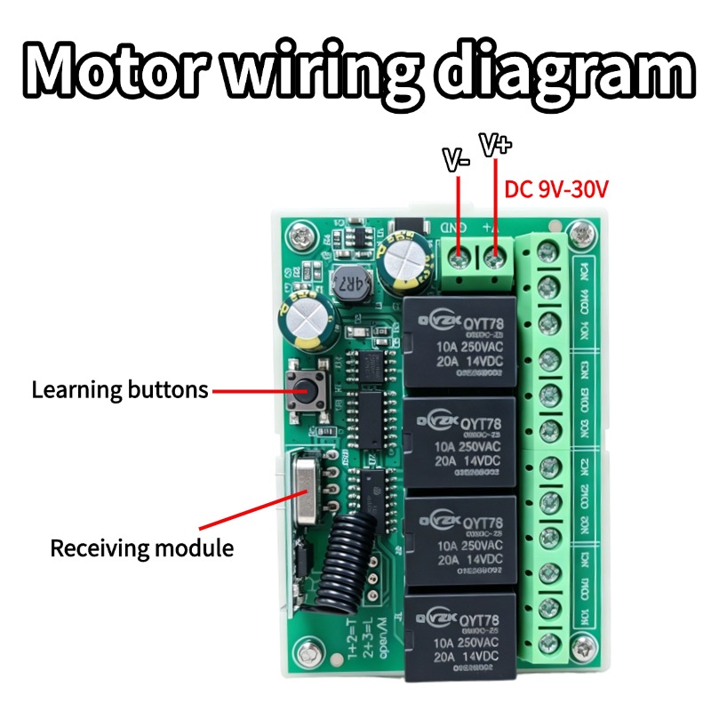 Module récepteur de relais uni - Rf 433Mhz Module avis et prix