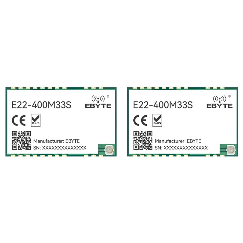 2X EBYTE SX1268 433Mhz Lora Mo - Rf 433Mhz Module avis et prix