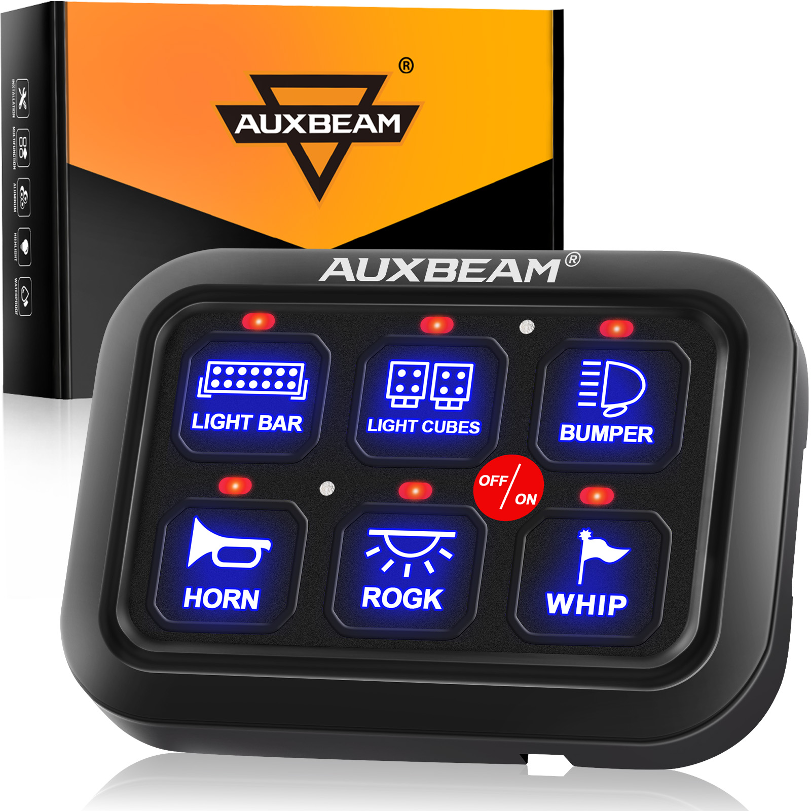 AUXBEAM 720W panneau de commut - Diy Boat Electronics avis et prix